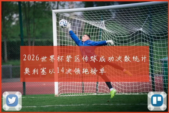 2026世界杯禁区传球成功次数统计奥利塞以14次领跑榜单